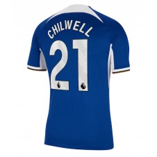 Chelsea Ben Chilwell #21 Hjemmedrakt 2023-24 Kortermet